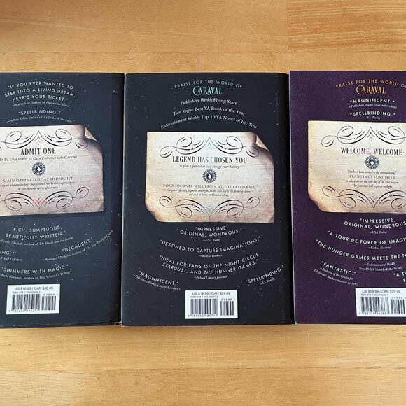 Caraval Trilogy by Stephanie Garber - Picture 2 of 2